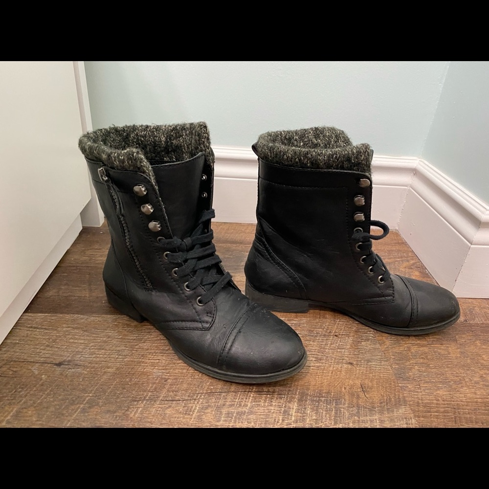 Steve Madden madden girl combat boots